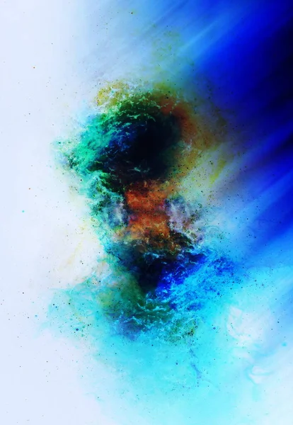Kosmischen Raum Und Sterne Farbe Kosmischen Abstrakten Hintergrund Wintereffekt Kopierraum — Stockfoto