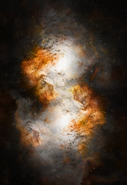 Espacio Cósmico Estrellas Fondo Cósmico Abstracto Color — Foto de Stock