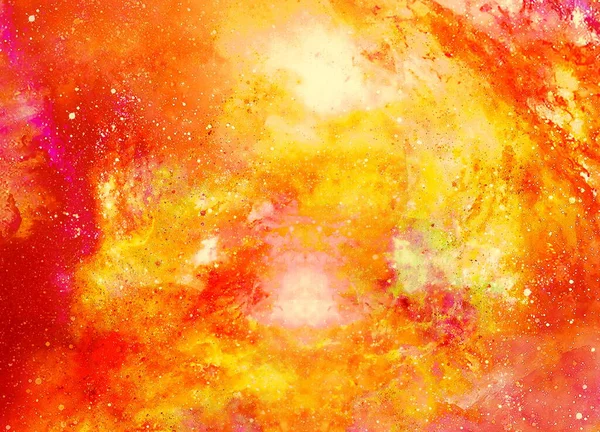 Spazio Cosmico Stelle Colore Sfondo Astratto Cosmico Effetto Fuoco Nello — Foto Stock