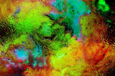 Kozmik uzay ve yıldız, kozmik arka plan ve cam etkisi