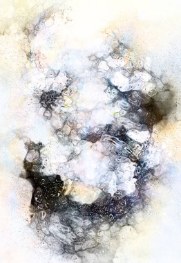 Kozmik uzay ve yıldız, kozmik arka plan ve cam etkisi