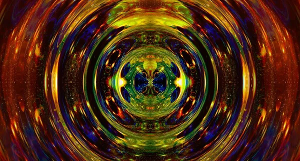 Графическая Концепция Музыки Космосе Космические Звуковые Волны Компьютерный Дизайн Музыкальная — стоковое фото