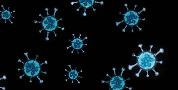 Coronavirus Sfondo Bianco Coronavirus Covid 2019 Ncov — Foto Stock