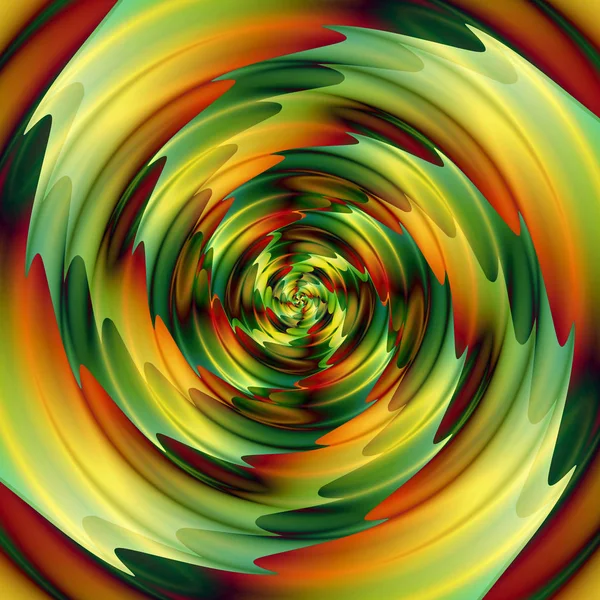 Konsantrik dalgalanan desen hareket yanılsaması oluşturma iç içe geçmiş bir arka plan