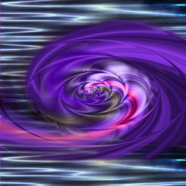 Абстрактный вращающийся фон со спиралями, сходящимися в одну точку и создающими иллюзию движения — стоковое фото