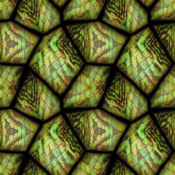 爬虫類のパターンでシームレスな救済石背景 — ストック写真