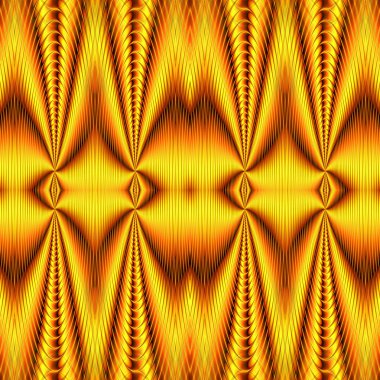 Altın perdelik benzeyen sorunsuz dalgalı arka plan