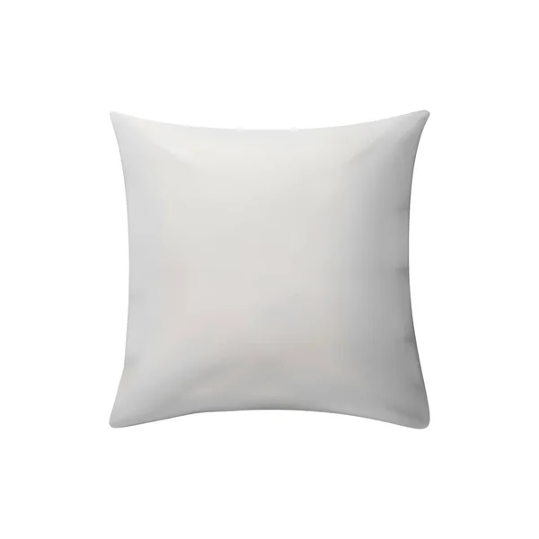 White pillow. Vector illustration. — Stock Vector