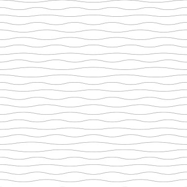 Doğrusallık desen kılavuz. Dalgalar sorunsuz vektör arka plan.