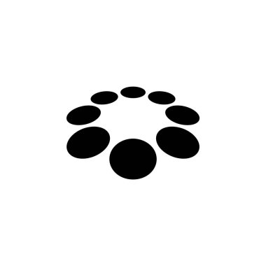 Soyut vektör iş logo öğesi.