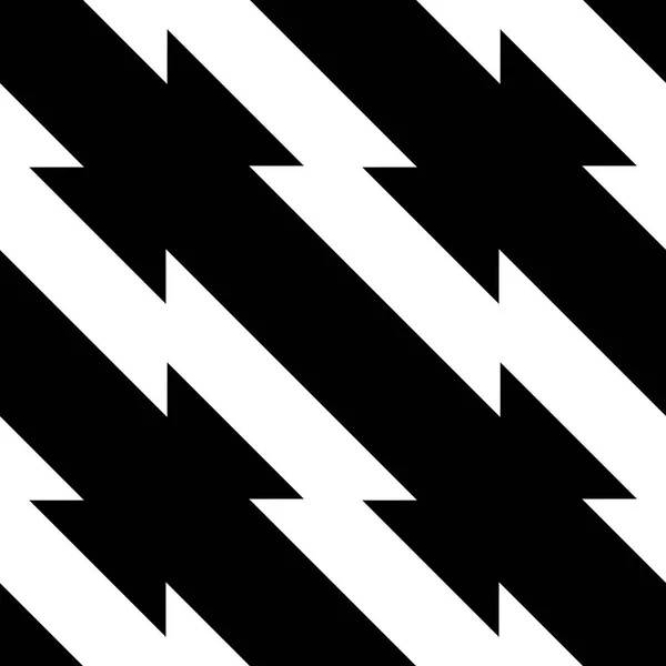 Abstrakte nahtlose geometrische Muster. Schwarz-weißer geometrischer Hintergrund. — Stockvektor