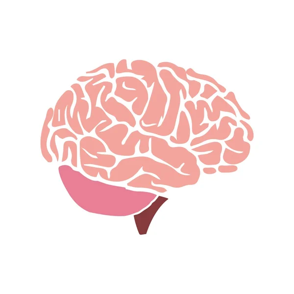 Plat modern design pictogram hersenen. Vector eps10. — Stockvector