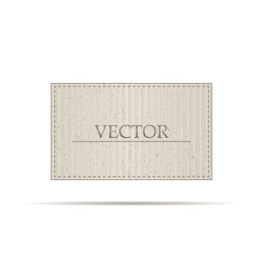 Bir vektör yaşlı kağıt Etiketler zımbalanır. Etiketler, afiş, çıkartmalar. Vektör eps10.