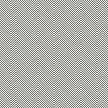 Kusursuz vektör deseni. Sürekli zigzag çizgisi tekrarlanıyor. Serin modern geometrik doku