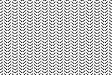 Noktalı soyut oklar dikişsiz desen. Siyah ve beyaz renklerde tablolu vektör arkaplanı.