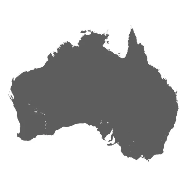 Vector specially map of australia. 높은 정확도 — 스톡 벡터