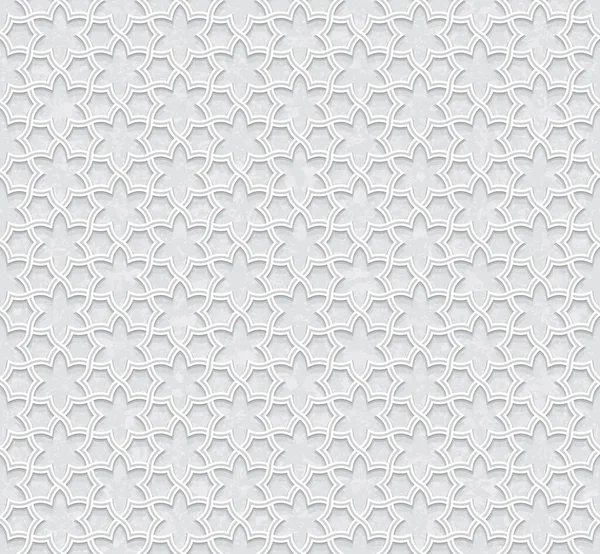 Floral Pattern Grunge Light Grey Background Vector Illustration — Stock Vector