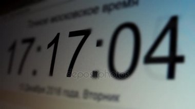 Devam et, kararsız odak çalar elektronik saat