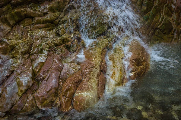 Cascadas en el río Krikiliotis en Panta Vrexei en Evritania —  Fotos de Stock