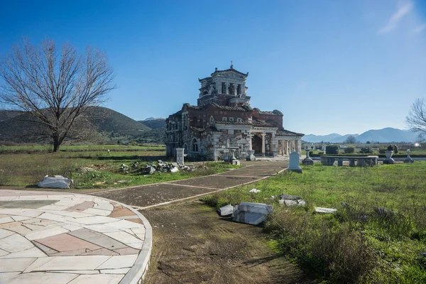 Muinaisen Mantineian kirkko, Arcadia, Peloponnese, Kreikka — kuvapankkivalokuva