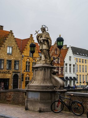Cityscape, Brugge, Belçika