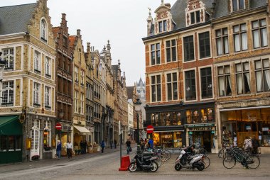 Cityscape, Brugge, Belçika