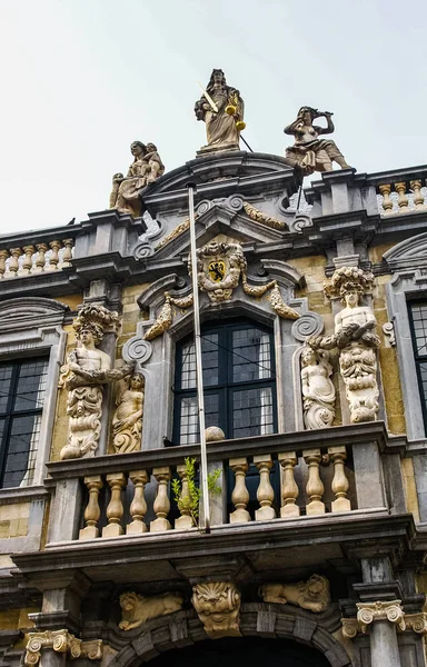 Panoráma města Brugge v Belgii — Stock fotografie