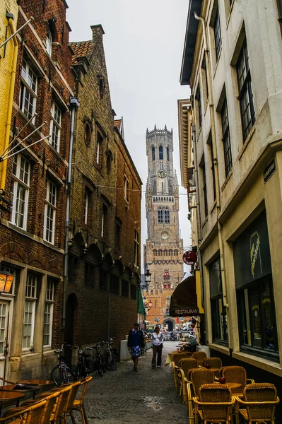 Cityscape, Brugge, Belçika — Stok fotoğraf