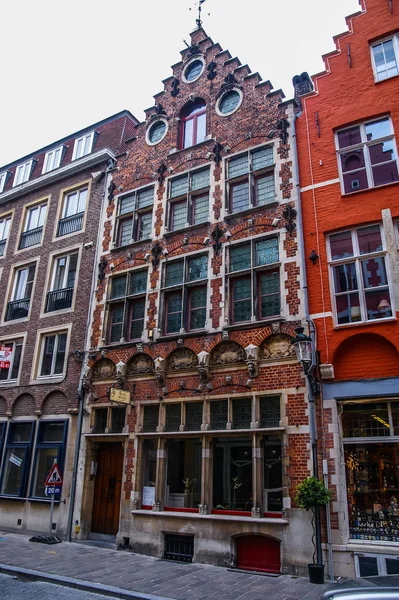 Cityscape em Brugge na Bélgica — Fotografia de Stock