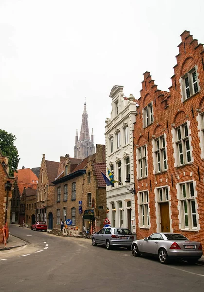 Cityscape at Brugge in Belgium — Stock Photo, Image