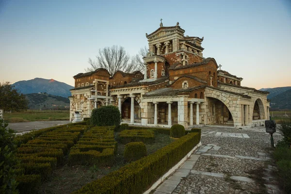 Kyrkan på antika Mantineia, Arcadia, Peloponnesos, Grekland — Stockfoto