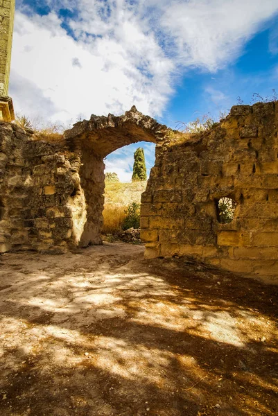 在西班牙安达卢西亚自治区城堡 Colomeras — 图库照片