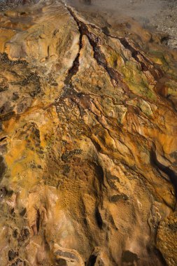 Loutro Edipsou, EVIA, gr plajda doğal termal şelaleler