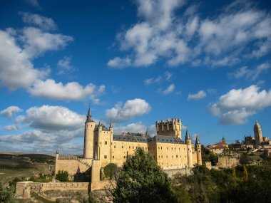 Castle-gemi, Alcazar, Segovia, İspanya