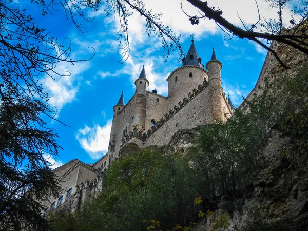 Slotsskib, Alcazar, Segovia, Spanien - Stock-foto