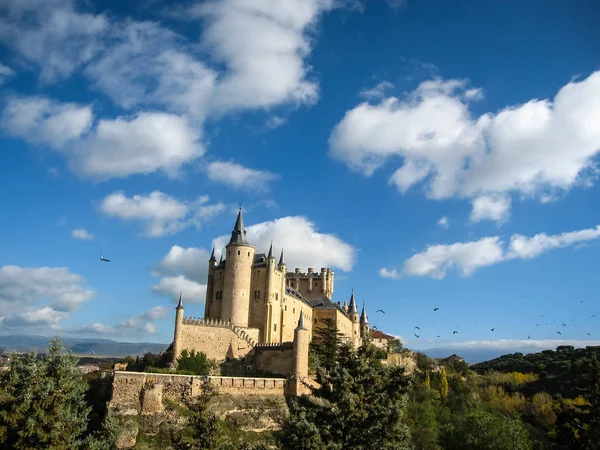 Hrad loď, Alcazar, Segovia, Španělsko — Stock fotografie