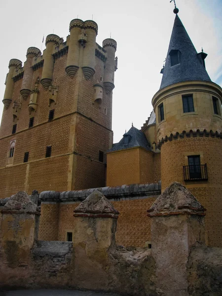 Castle-gemi, Alcazar, Segovia, İspanya — Stok fotoğraf