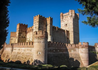 Castle de Mota in Medina del Campo, Valladolid, Spain