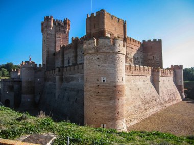 Castle de Mota in Medina del Campo, Valladolid, Spain