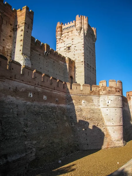 Castle de Mota in Medina del Campo, Valladolid, Spain — ストック写真