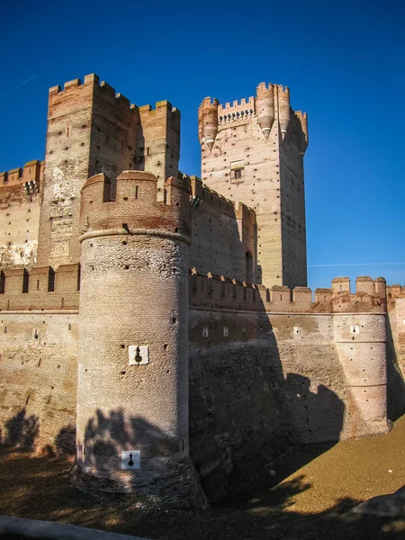 Castle de Mota in Medina del Campo, Valladolid, Spain — ストック写真