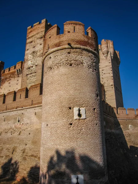 Castle de Mota in Medina del Campo, Valladolid, Spain — Stockfoto