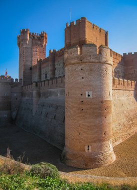 Castle de Mota in Medina del Campo, Valladolid, Spain