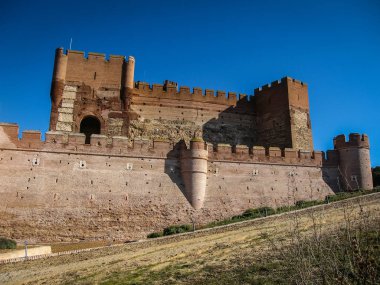 Castle de Mota in Medina del Campo, Valladolid, Spain
