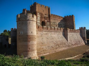 Castle de Mota in Medina del Campo, Valladolid, Spain