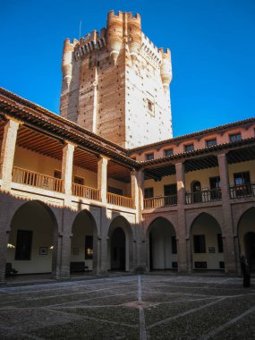 Castle de Mota in Medina del Campo, Valladolid, Spain