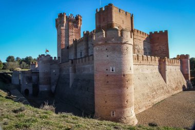 Castle de Mota in Medina del Campo, Valladolid, Spain