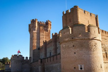 Castle de Mota in Medina del Campo, Valladolid, Spain