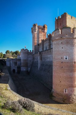 Castle de Mota in Medina del Campo, Valladolid, Spain