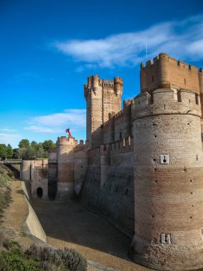 Castle de Mota in Medina del Campo, Valladolid, Spain